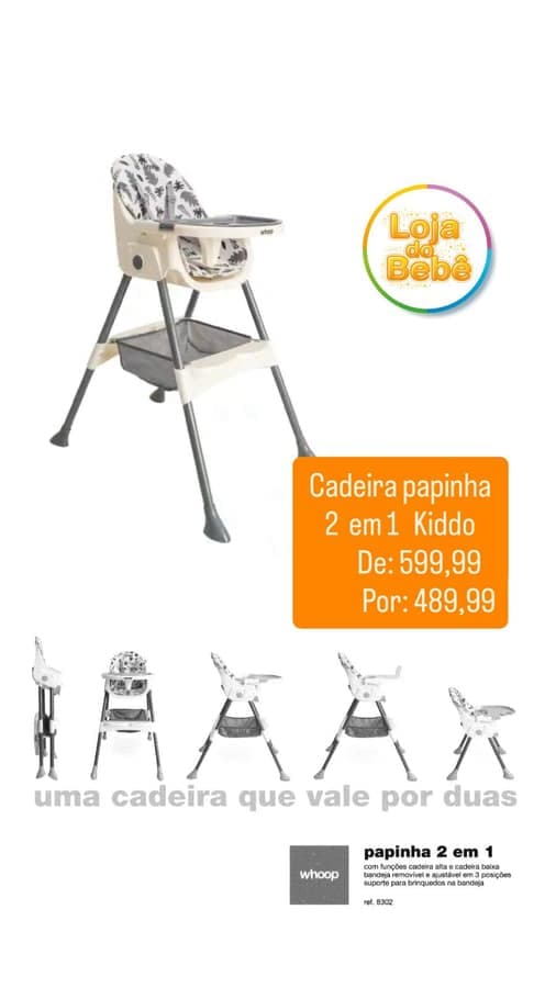 Cadeirinhas de refeição 3