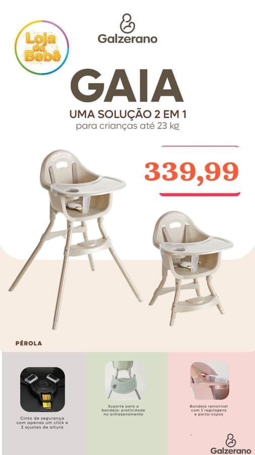 Cadeirinhas de refeição 6