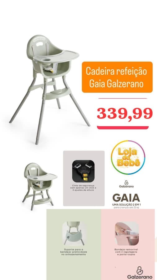 Cadeirinhas de refeição 7