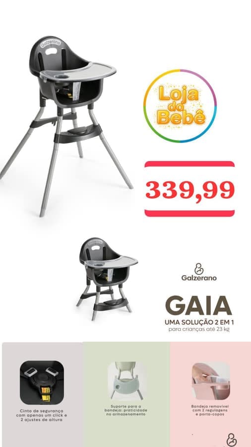 Cadeirinhas de refeição 8