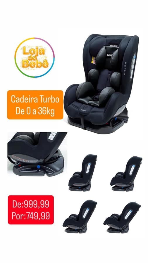 Cadeirinhas para carro 7