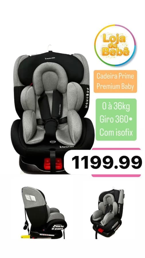 Cadeirinhas para carro 8