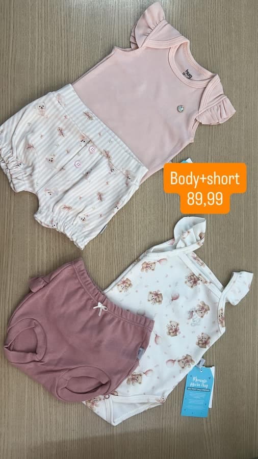 Conjunto de body Feminino