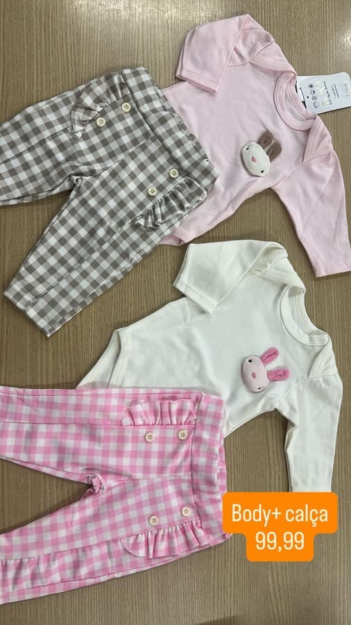 Conjunto de body Feminino 11