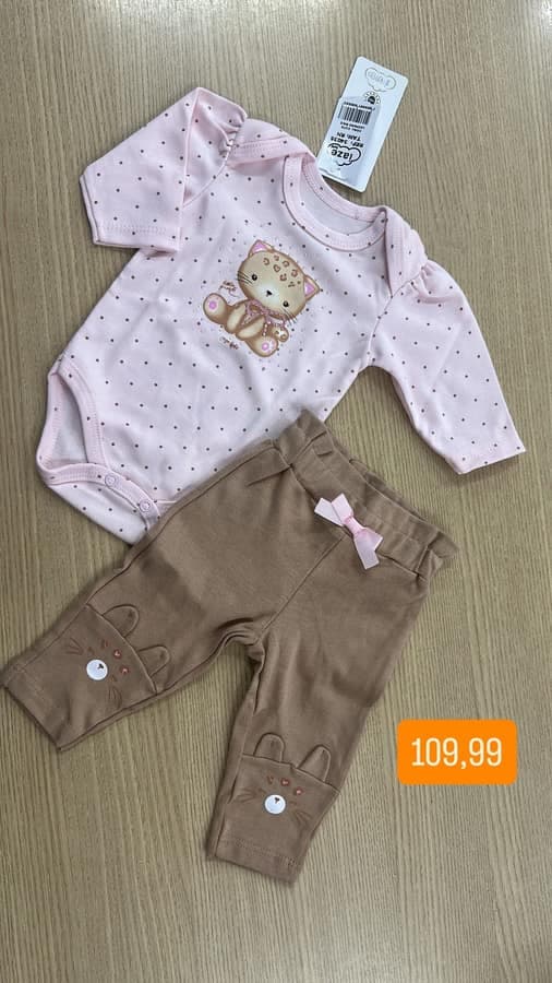 Conjunto de body Feminino 13