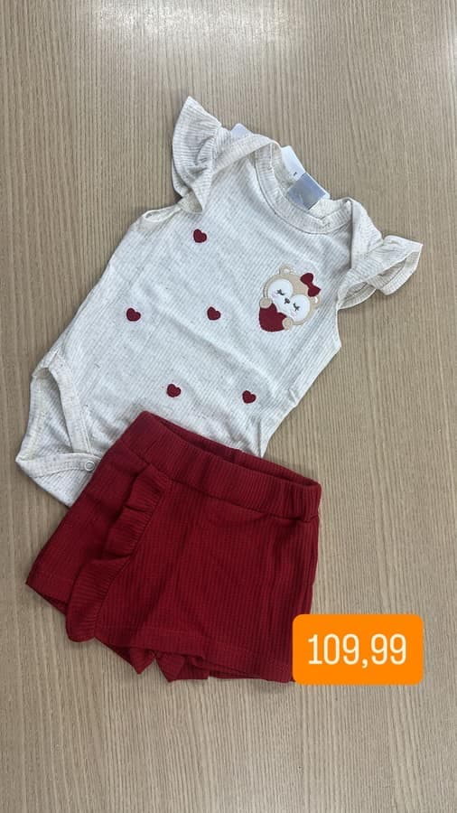 Conjunto de body Feminino 14