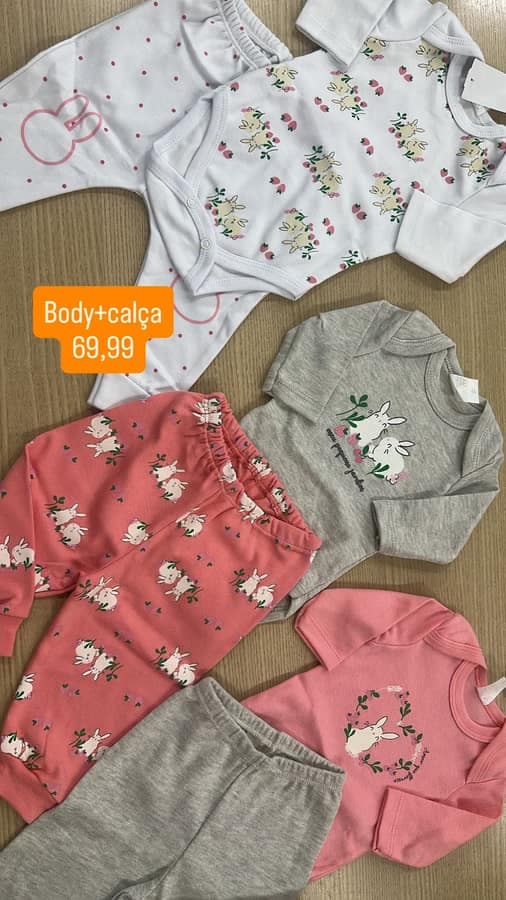 Conjunto de body Feminino 16