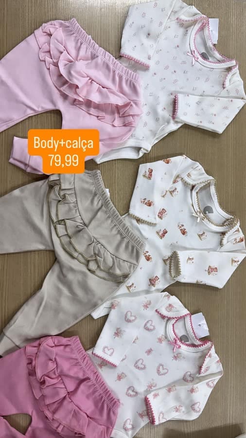 Conjunto de body Feminino 18