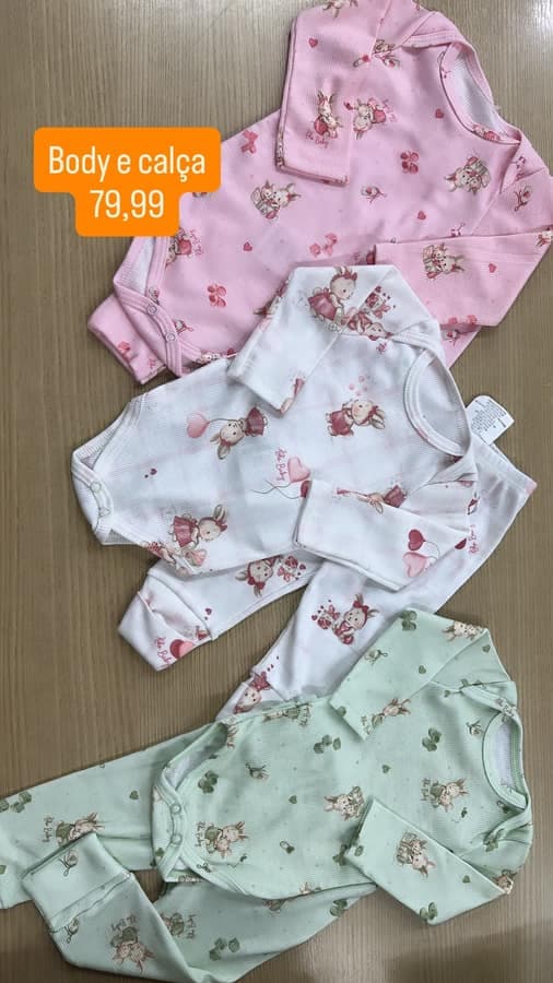 Conjunto de body Feminino 19