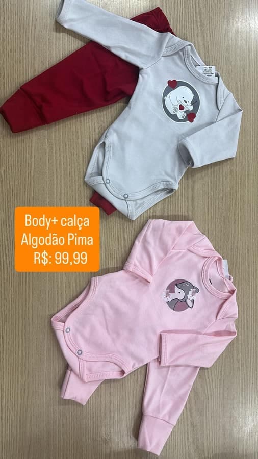 Conjunto de body Feminino 29