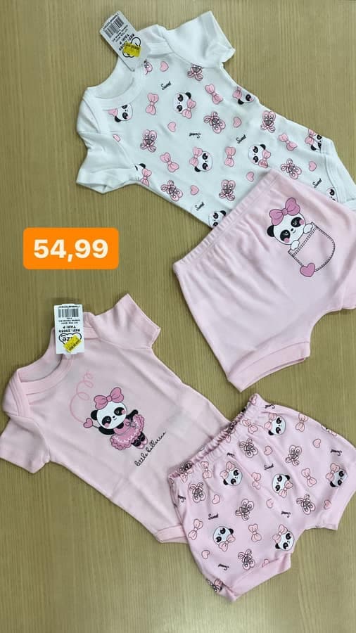 Conjunto de body Feminino 36