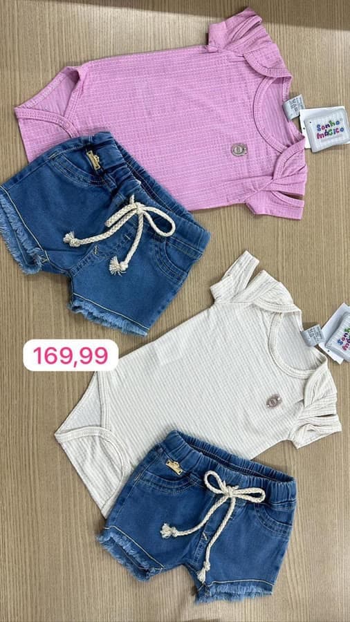 Conjunto de body Feminino 39
