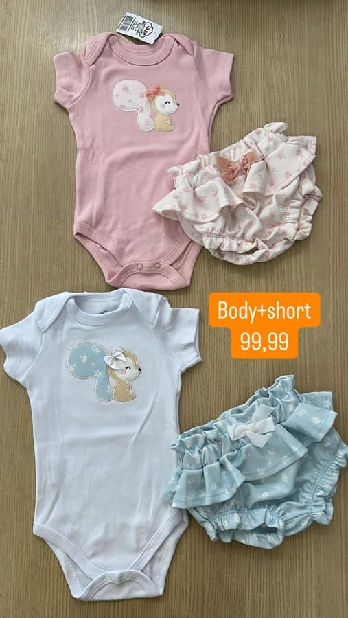 Conjunto de body Feminino 41