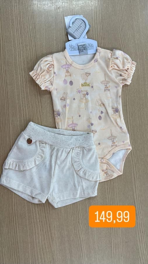 Conjunto de body Feminino 43