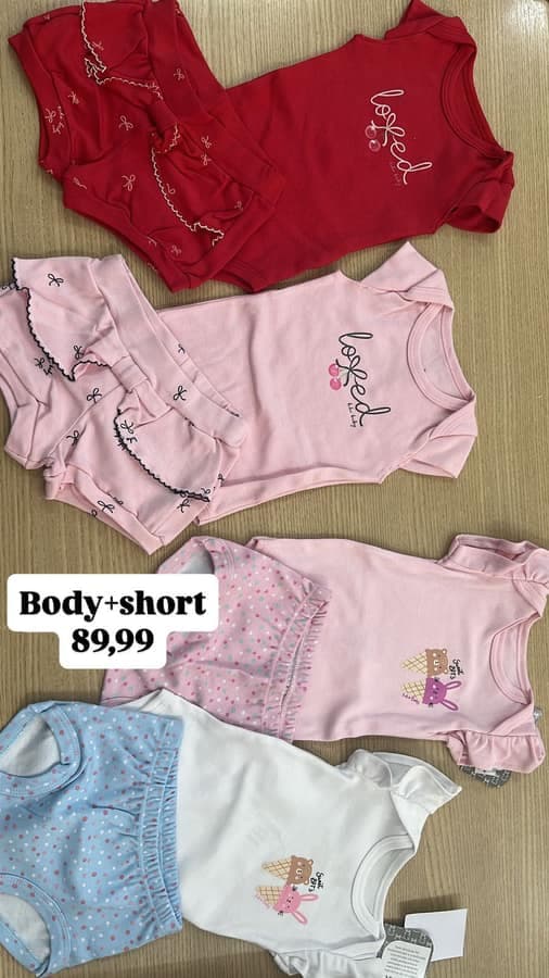 Conjunto de body Feminino 46