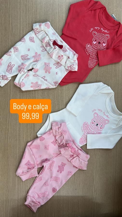 Conjunto de body Feminino 5
