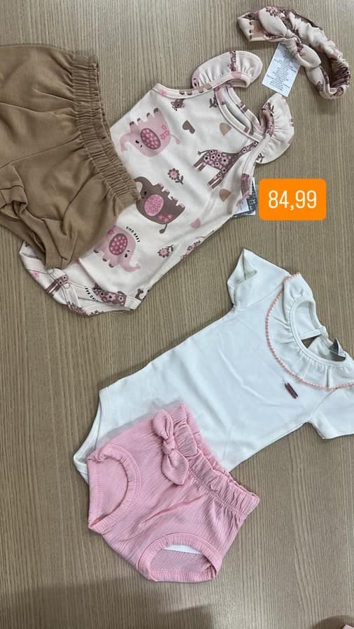 Conjunto de body Feminino 52