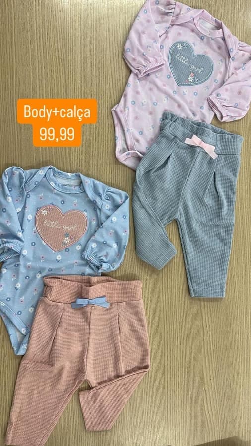 Conjunto de body Feminino 55