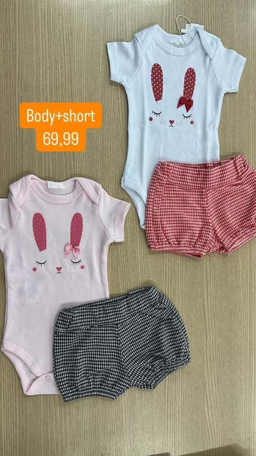 Conjunto de body Feminino 56