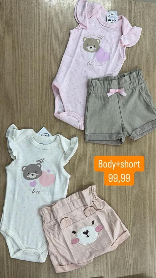Conjunto de body Feminino 57