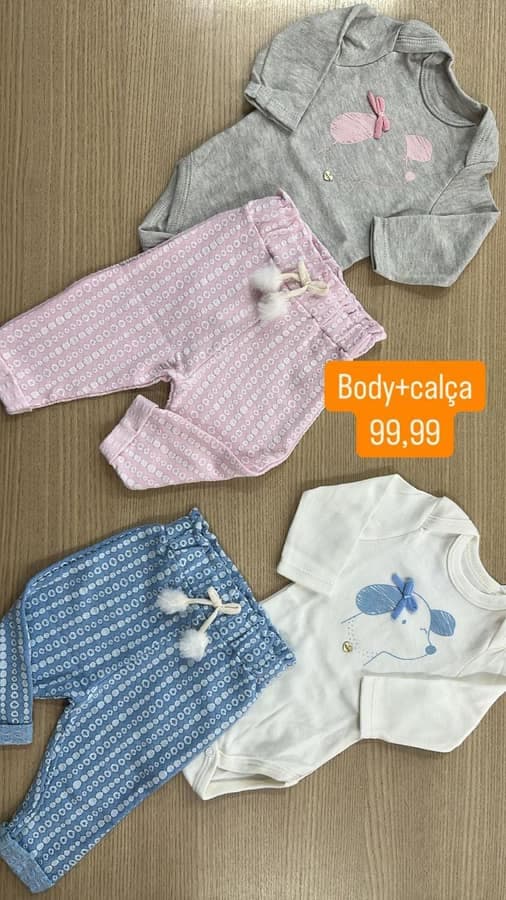 Conjunto de body Feminino 58