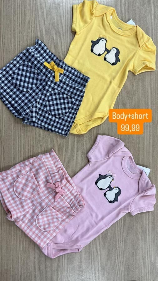 Conjunto de body Feminino 59