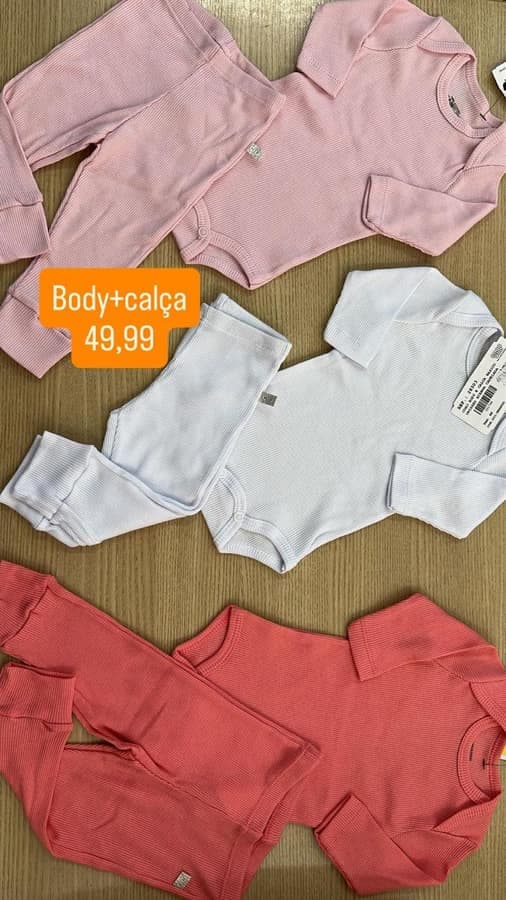 Conjunto de body Feminino 62