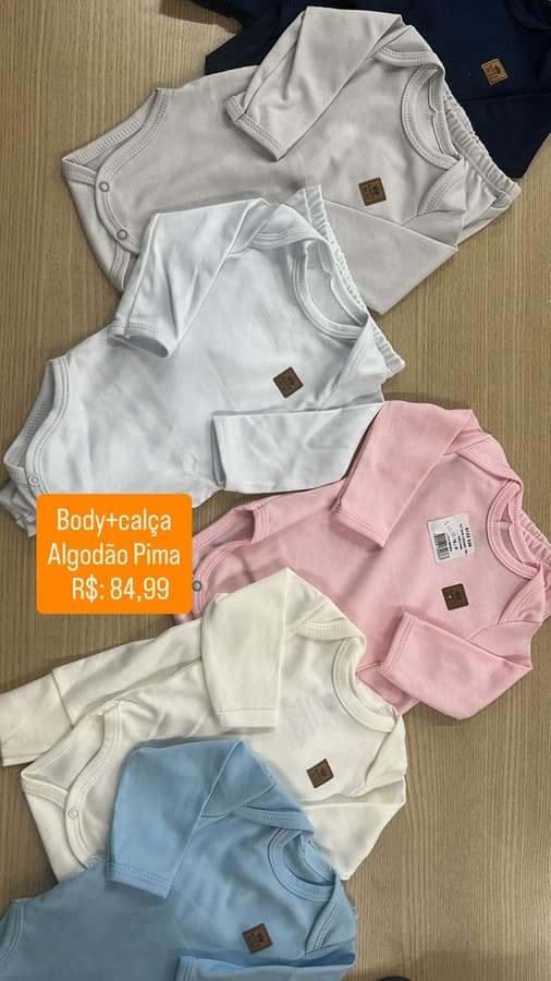 Conjunto de body Feminino 9