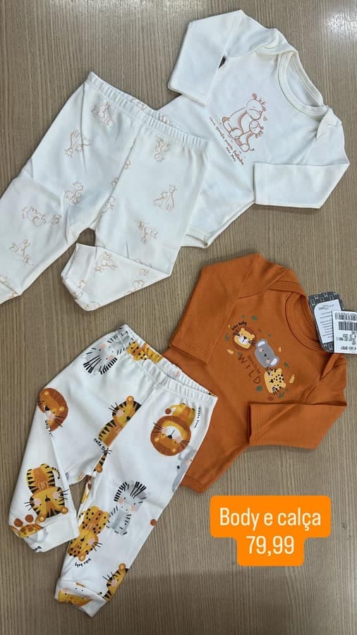 Conjunto de body Masculino 10