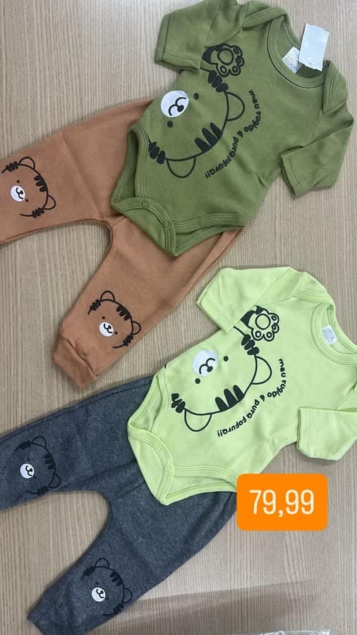Conjunto de body Masculino 12