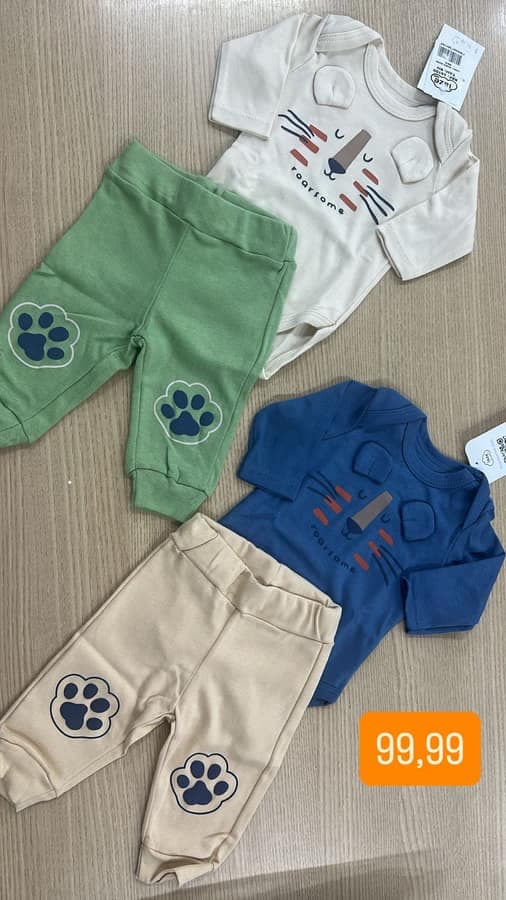 Conjunto de body Masculino 14