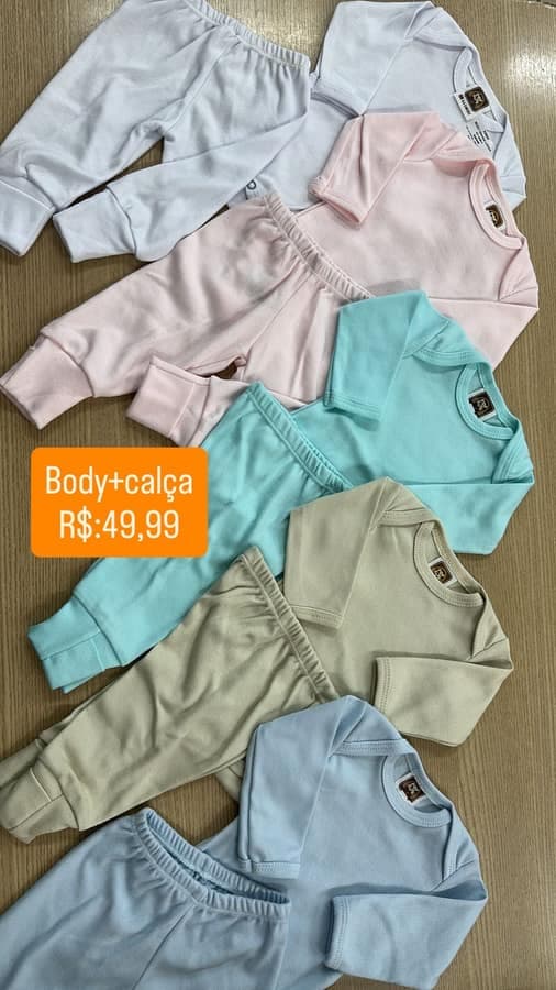 Conjunto de body Masculino 16