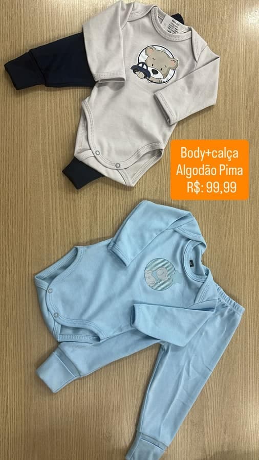 Conjunto de body Masculino 17