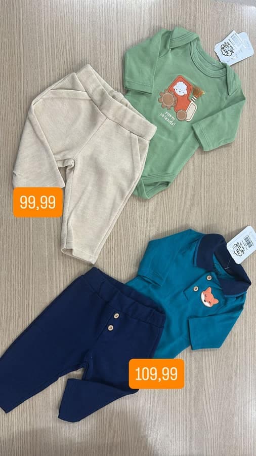 Conjunto de body Masculino 19