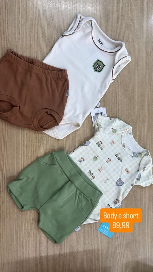 Conjunto de body Masculino 2