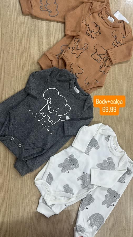Conjunto de body Masculino 20
