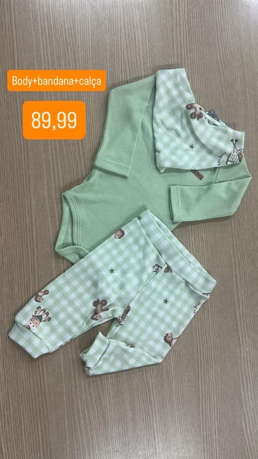 Conjunto de body Masculino 23