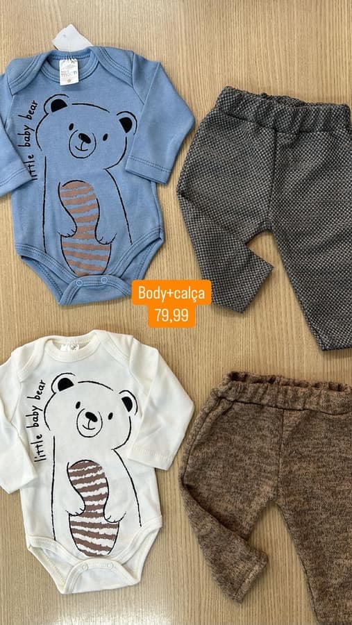Conjunto de body Masculino 27