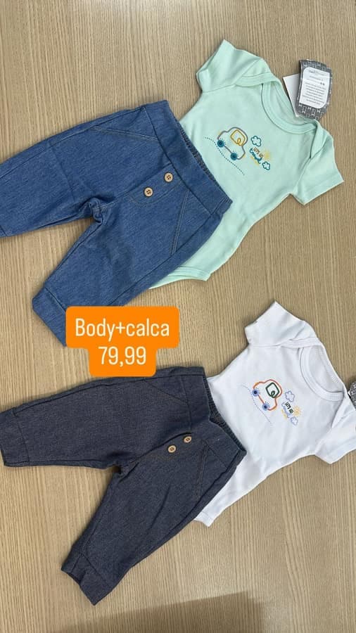Conjunto de body Masculino 34