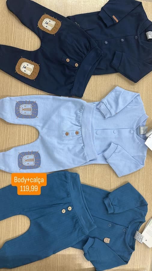 Conjunto de body Masculino 37