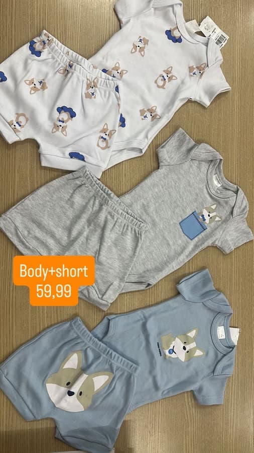 Conjunto de body Masculino 43