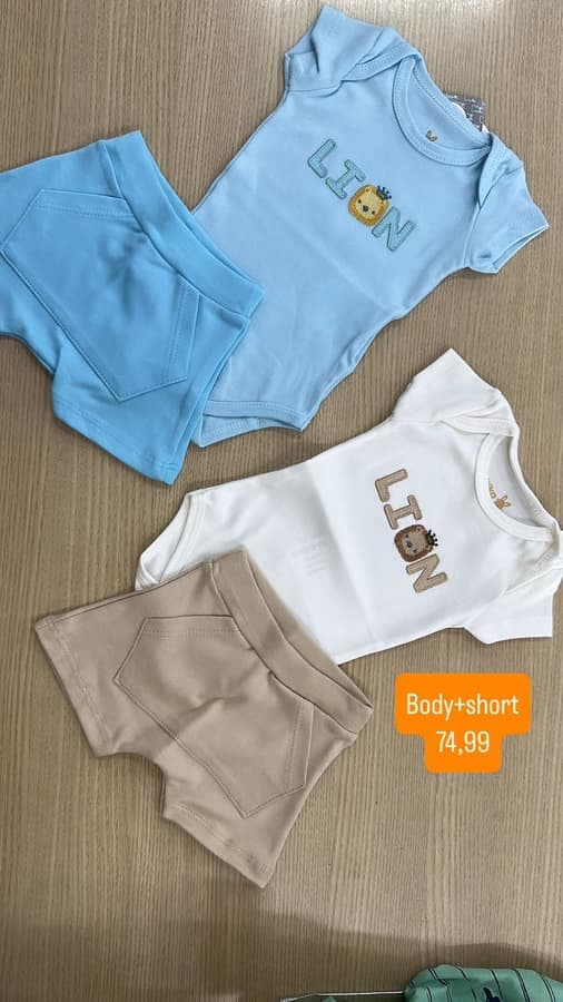 Conjunto de body Masculino 52