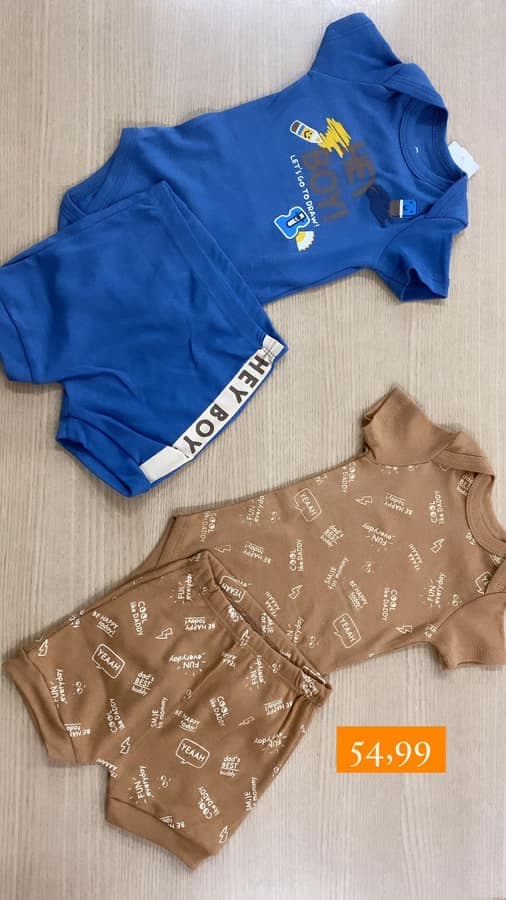 Conjunto de body Masculino 60