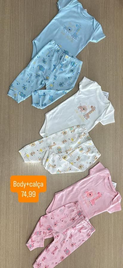 Conjunto de body Masculino 65
