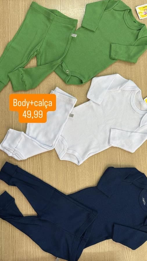 Conjunto de body Masculino 71