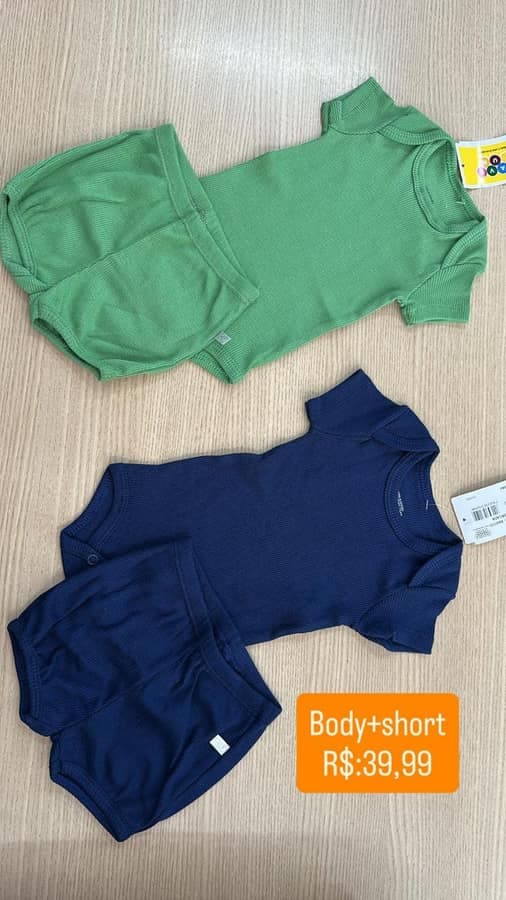 Conjunto de body Masculino 72