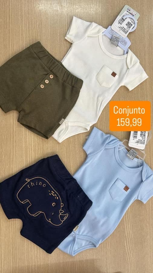 Conjunto de body Masculino 74