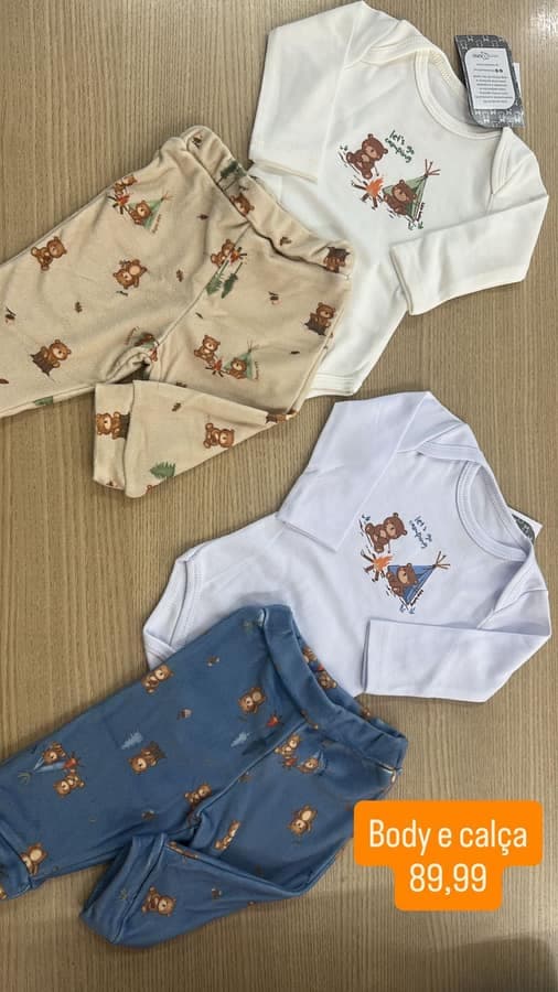 Conjunto de body Masculino 8