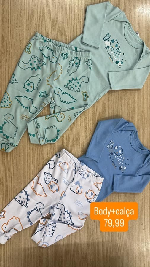 Conjunto de body Masculino 9