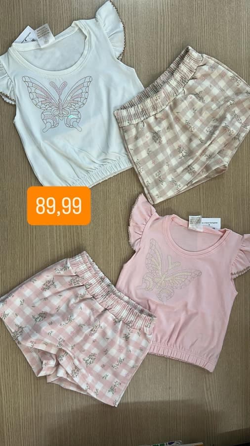 Conjunto Feminino 1.2.3 Anos